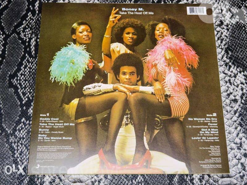 boney M take the heat of me including daddy cool vinyl lp 0