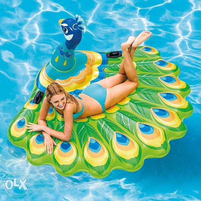Mega Island Beach inflatable Intex 0