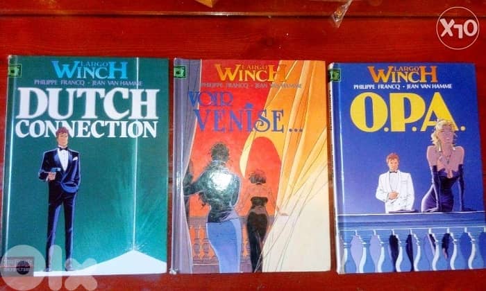 largo winch volumes 8$ each 0