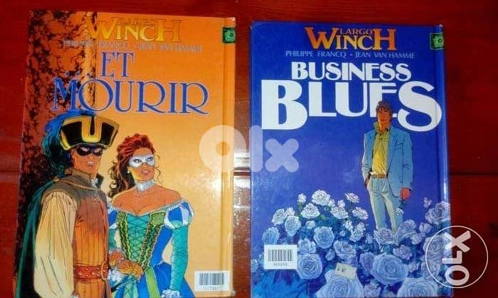 largo winch volumes 8$ each 1