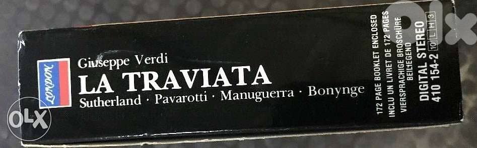 Verdi: La Traviata Box set, Sutherland, Pavarotti, Maneguerra, Bonynge 1