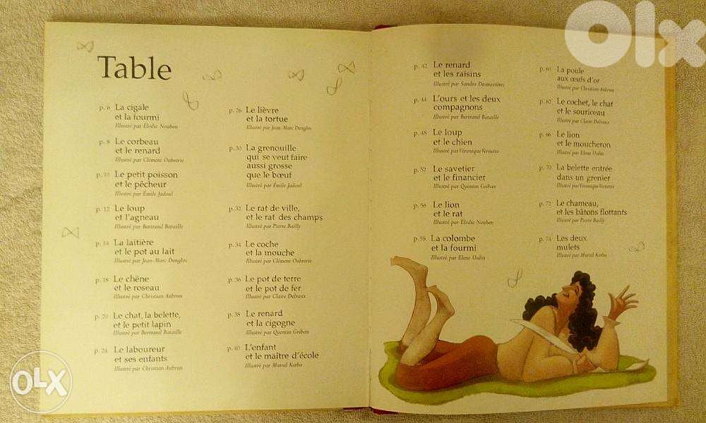 les fables de jean de la fontaine vintage book 3