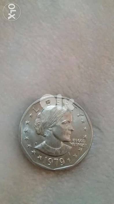 USA One Dollar Coin Commemorative Suzane Anthony year 1979 0