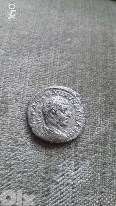 First Black African Roman Emperor Caracalla Silver Coin year 198AD 0