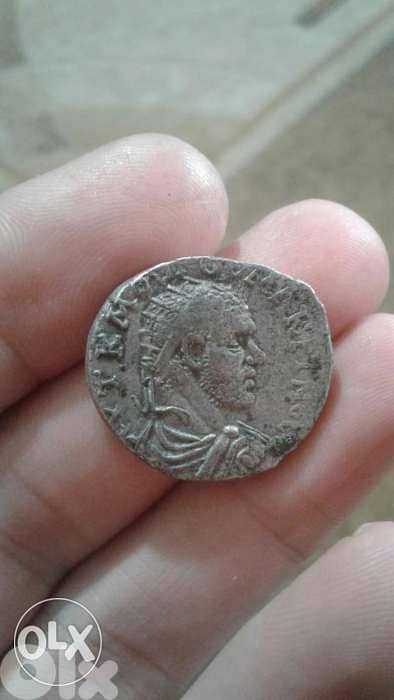 Ancient Roman Silver Coin for Emperor Macrinius year 217 AD 0