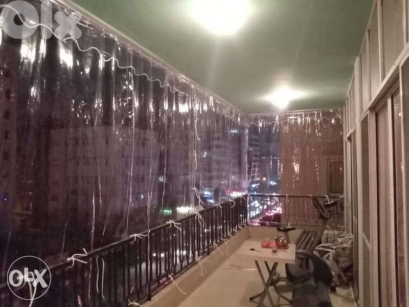 Transparent nylon Outside 2