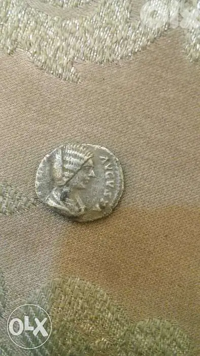 Roman Coin Silver Denarius for Queen Julia Domna year 211 AD Rome Mint