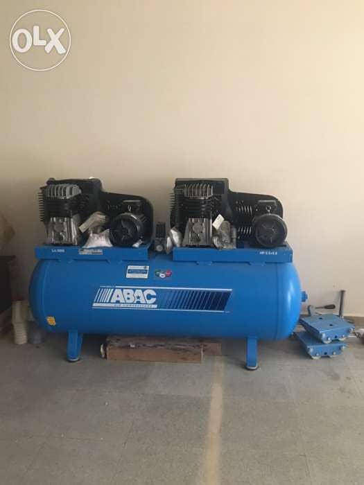 New ABAC ITALY Air compressor 10 HP 10 bars 1