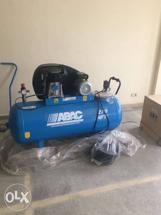 New ABAC ITALY Air compressor 10 HP 10 bars 2