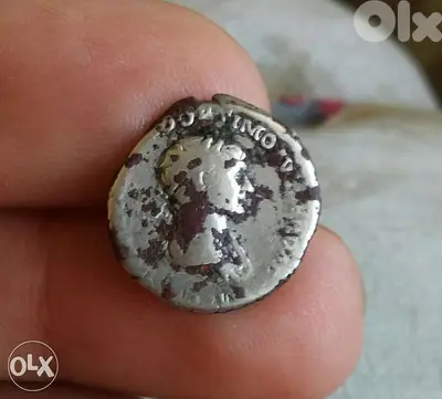 Roman Silver Elagabalus Cesar Coin Denarius for year 222 AD Rome mint