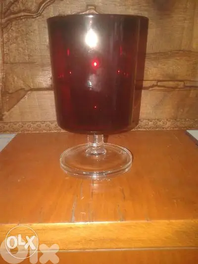 Red Crystal glass