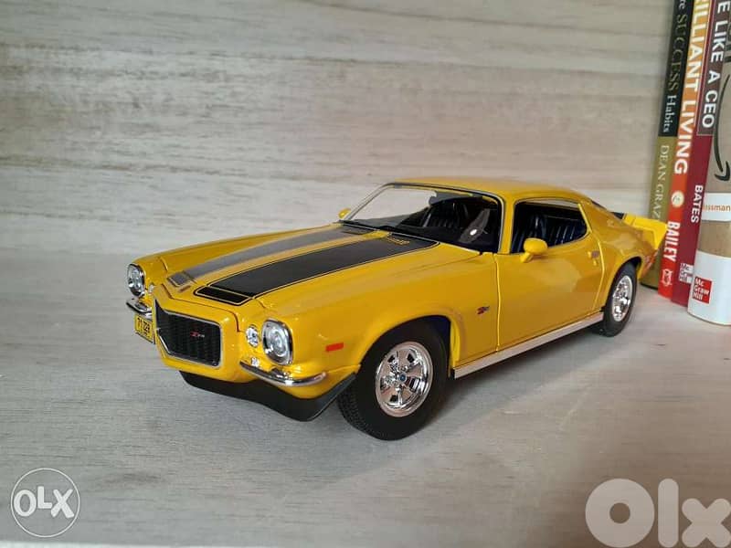 '71 Camaro diecast car model 1:18 0