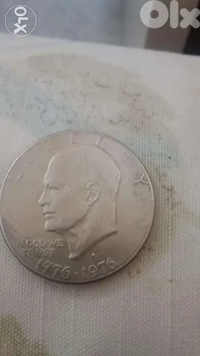 One USA Dollar 200 years memorial President Esienhwor year 1976