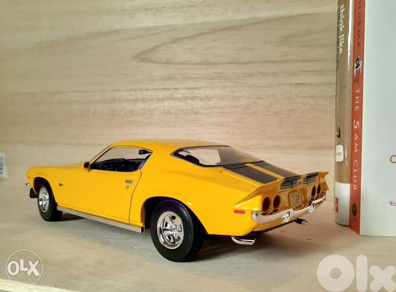 '71 Camaro diecast car model 1:18 2