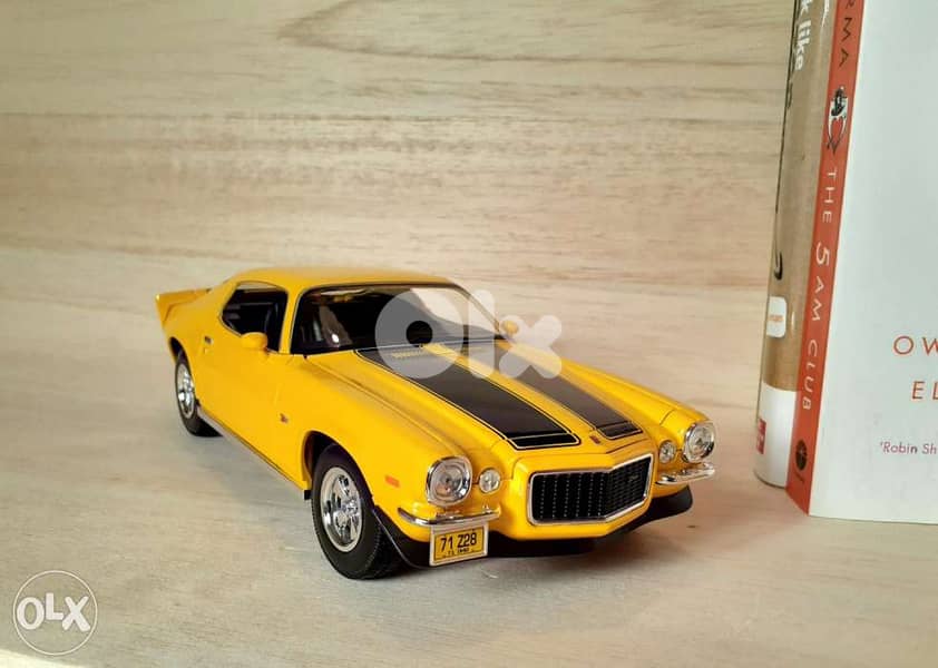 '71 Camaro diecast car model 1:18 3