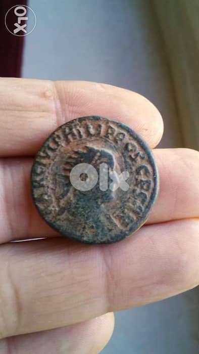Roman Ancient Bronze Coin for Emeprror Phillip year 244 AD 0