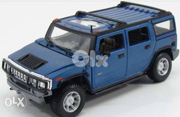 Hummer H2 diecast car model 1:27. 0