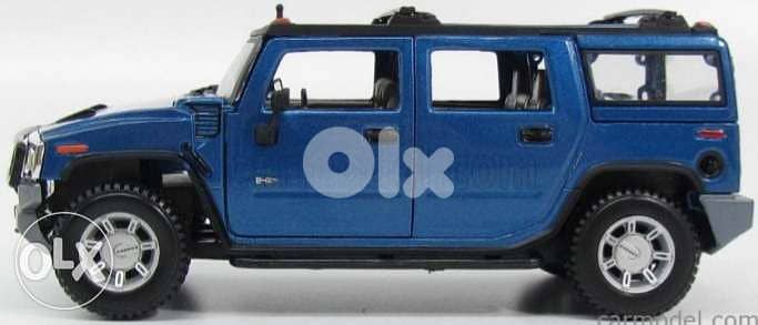 Hummer H2 diecast car model 1:27. 1