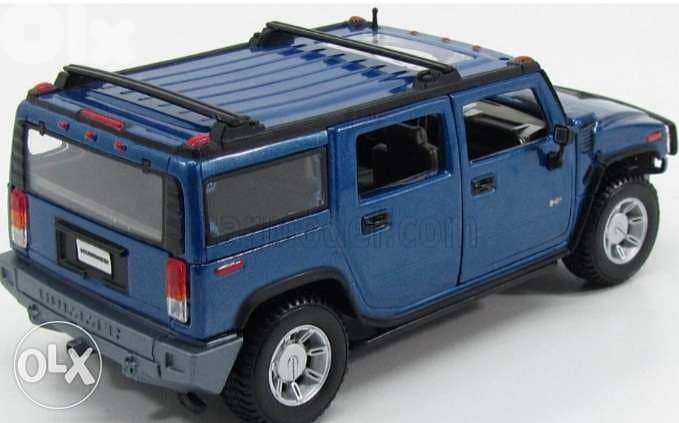Hummer H2 diecast car model 1:27. 2