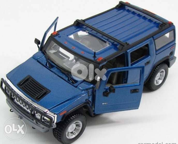 Hummer H2 diecast car model 1:27. 3