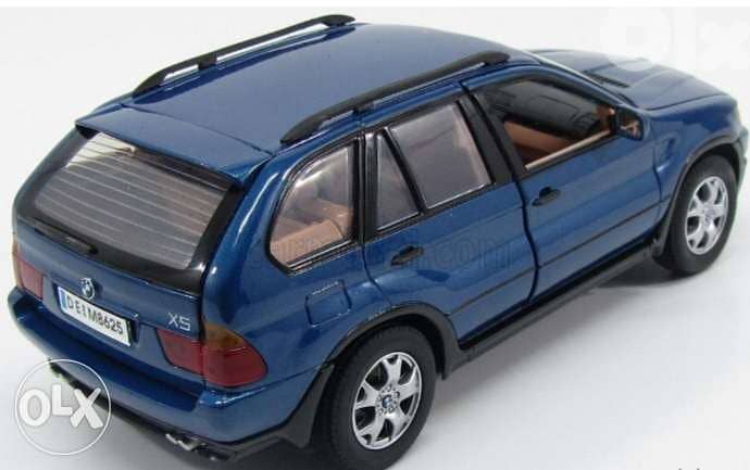 BMW X5 diecast car model 1:18. 3