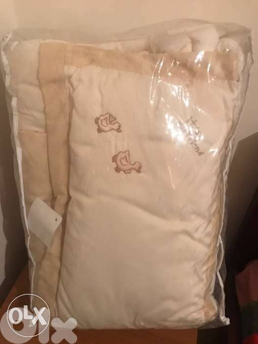 Set couvre lit with pillow size 120 x 90 cm 0