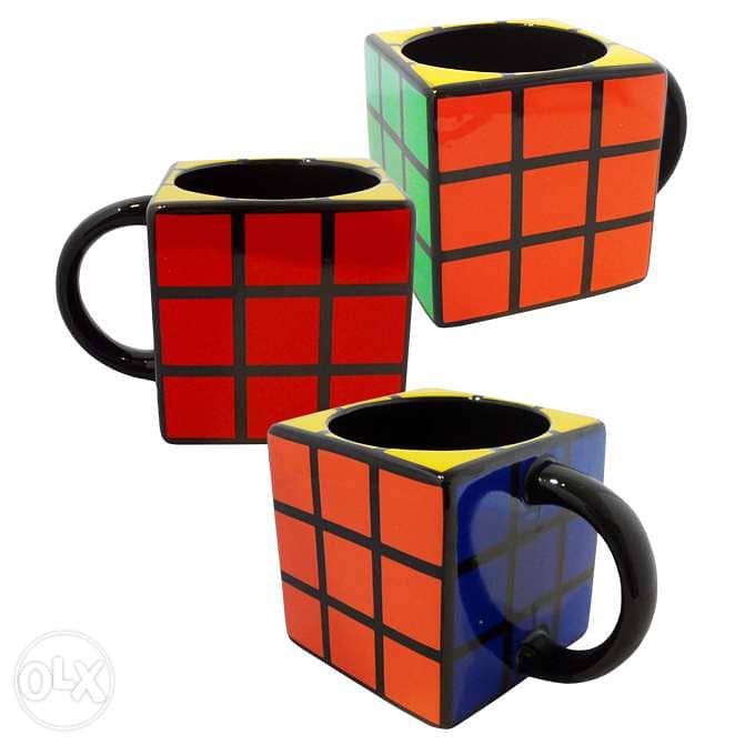 Rubik cube mug 1