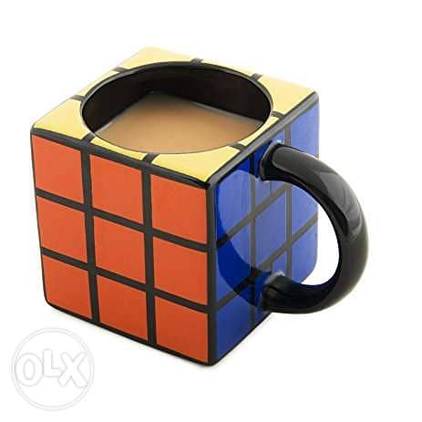 Rubik cube mug 2