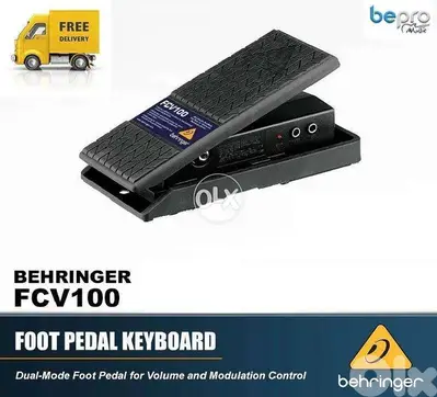 Behringer FCV100 Dual-Mode Expression Pedal Dual-Mode Pedal