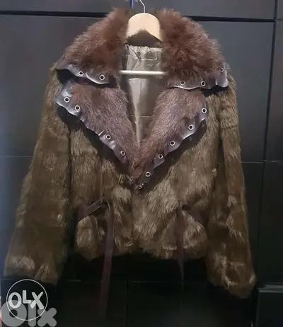 Female brown jacket