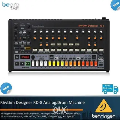 Behringer Rhythm Designer RD-8 Mk2 Analog Drum Machine