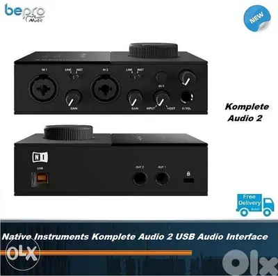 Native Instruments Komplete Audio 2 USB Audio Interface