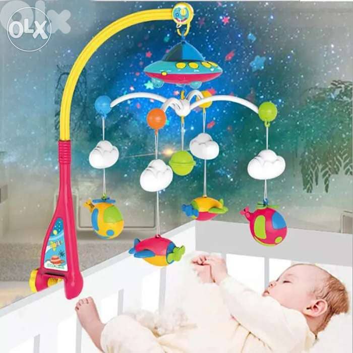 Baby Toys For Newborn Crib Bed Bell With Light & Music 0