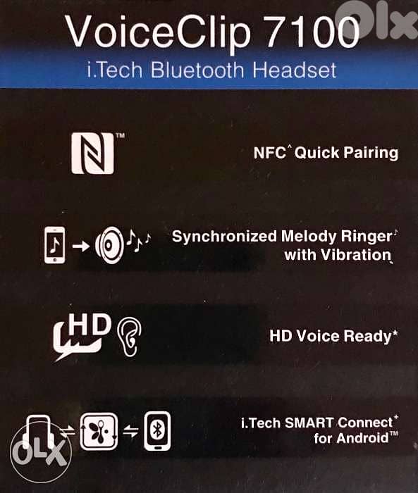 Tech Voice Clip 7100 Bluetooth 1