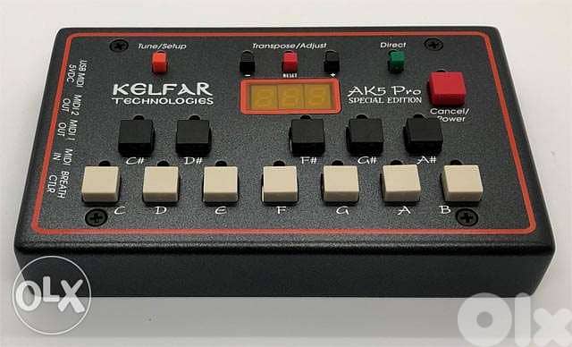 Korg with kelfar AK-5 pro arabic scale tuning converter 2