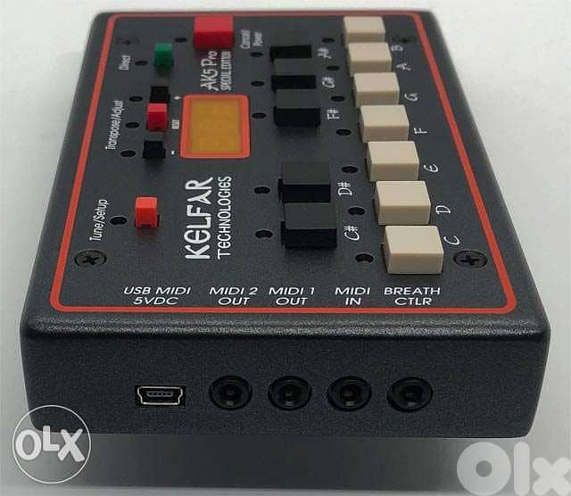 Korg with kelfar AK-5 pro arabic scale tuning converter 4