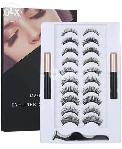 Pepisky Magnetic False Eyelashes Set,with Magnetic Liquid Eyeliner