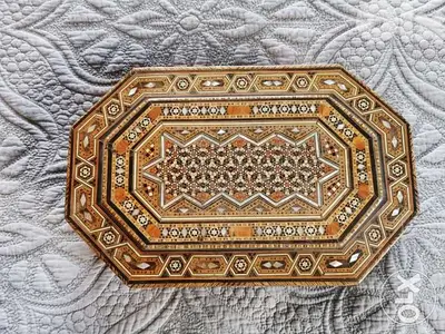Vintage marquetry box 1920s