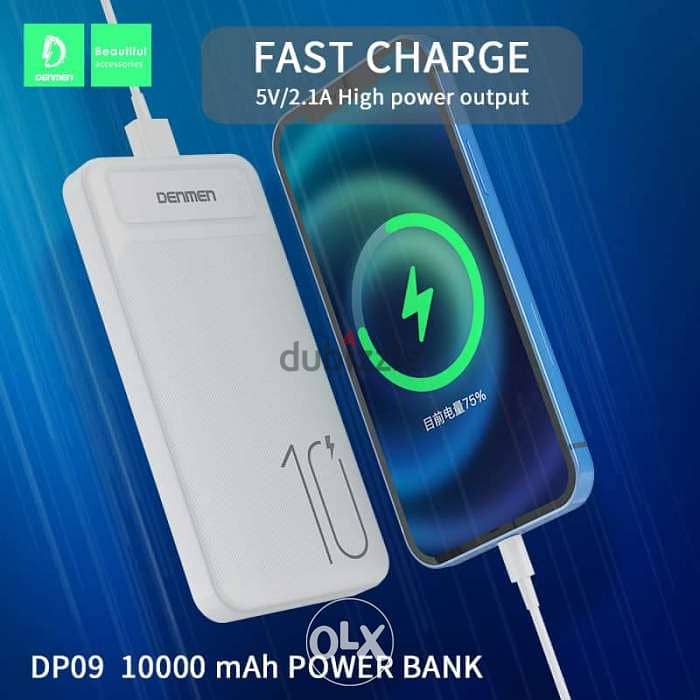 Denmen 10.000mah powerbank 1