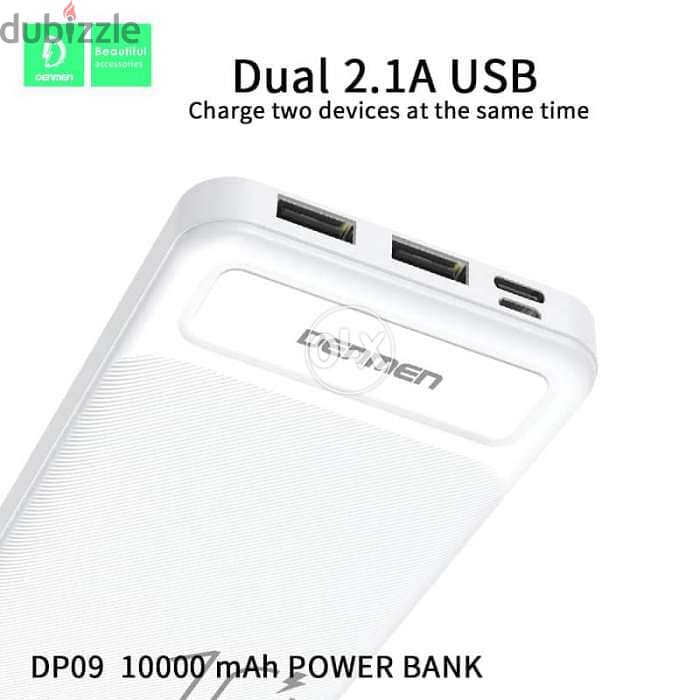 Denmen 10.000mah powerbank 6