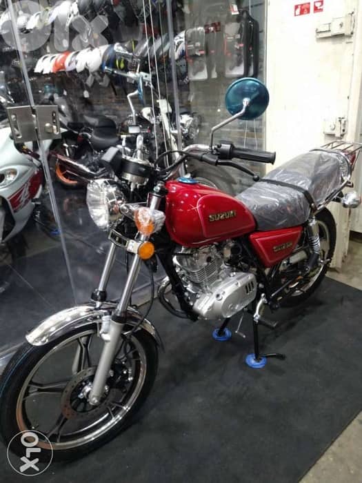 suzuki gn 125cc model 2022 dealer warranty 0klm 2