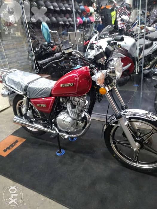 suzuki gn 125cc model 2022 dealer warranty 0klm 3