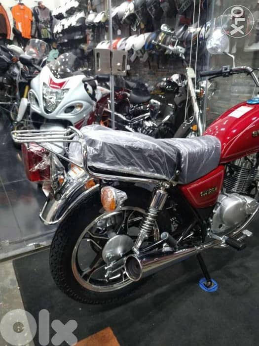 suzuki gn 125cc model 2022 dealer warranty 0klm 5