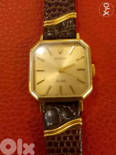 Rolex for lady gold 18 k