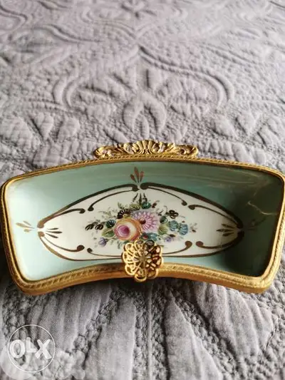 T Limoge vintage French Ashtray