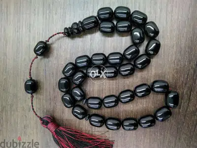 مسبحة مسكي لون أسود