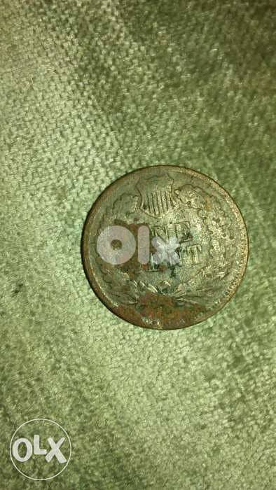 US Cent of Indian Head from year 1889 1