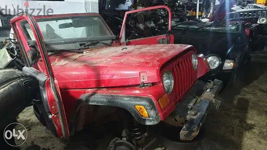 Jeep TJ 99-04 all spare parts available Jeep TJ 99-04 all spare parts available