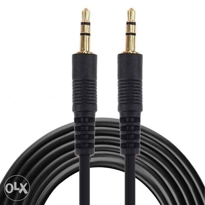 Aux Jack 3.5mm Male Mini Stereo Plug Audio Cable Length: 3m 1
