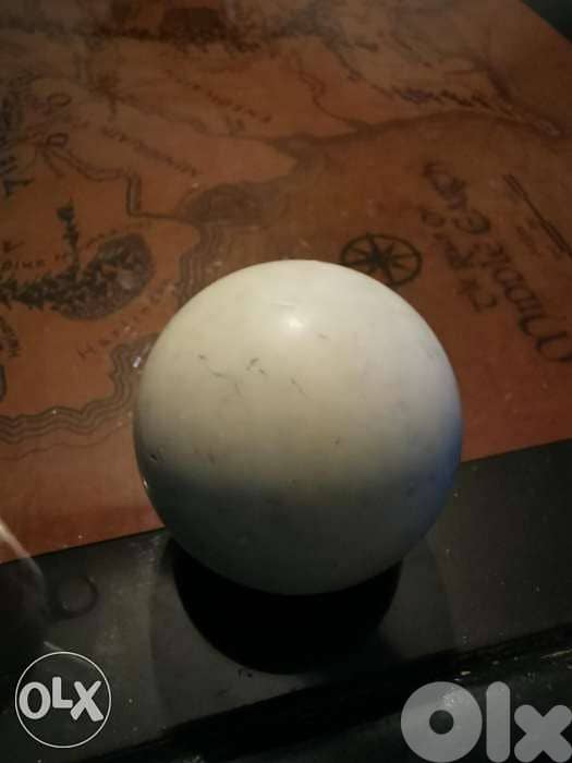 Billiard vintage cue ball 0